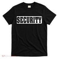 Security Guard Costume Security Officer  T-Shirt thumb 0