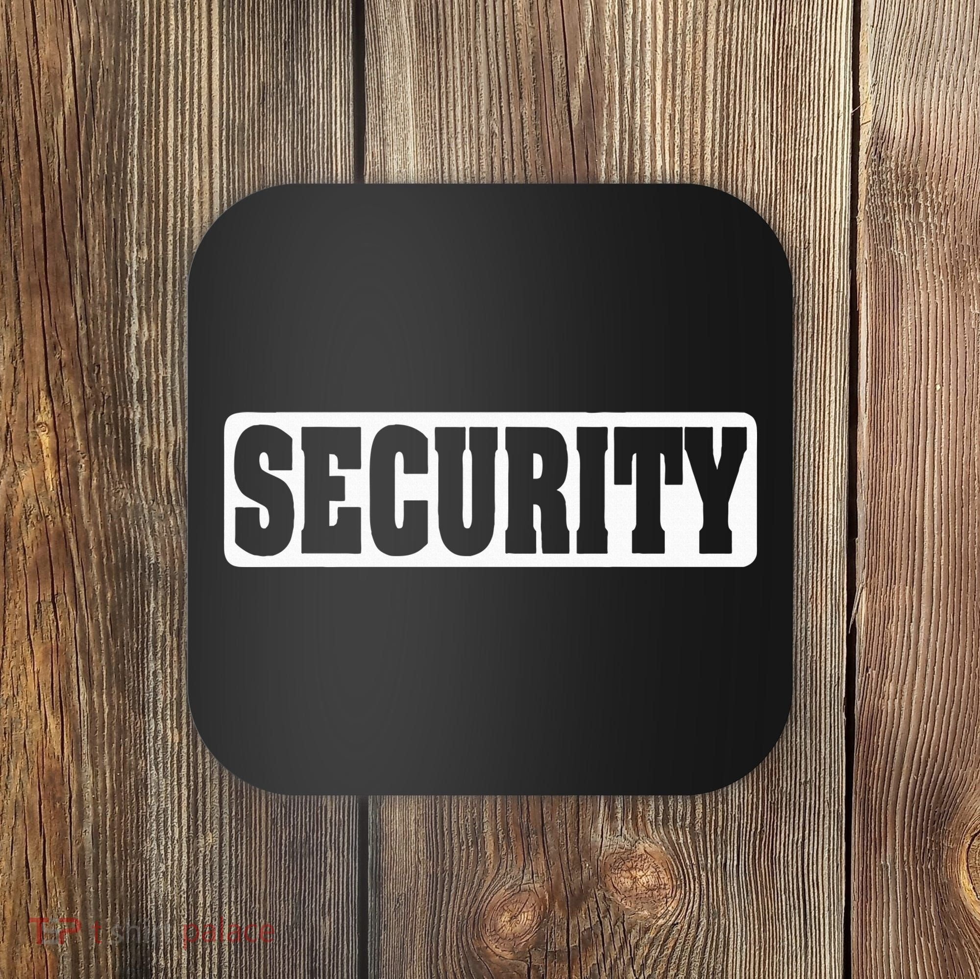 Security Guard Costume Security Officer  Coaster