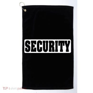 Security Guard Costume Security Officer  Golf Towel