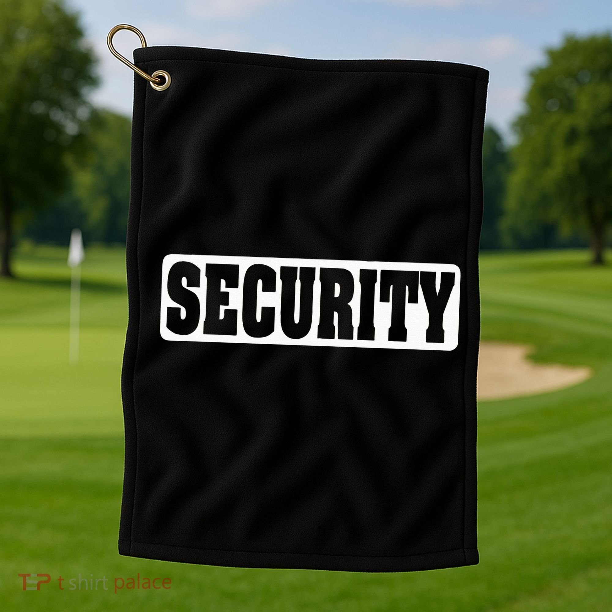 Security Guard Costume Security Officer  Golf Towel