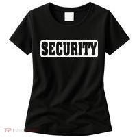 Security Guard Costume Security Officer  Women's T-Shirt thumb 0