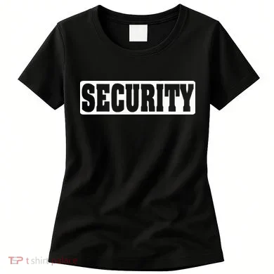 Security Guard Costume Security Officer Women's T-Shirt