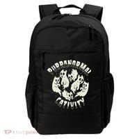 Spooky Ghost Cat Paranormal Funny Activity Backpack thumb 0