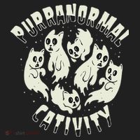 Spooky Ghost Cat Paranormal Funny Activity Tumbler thumb 3