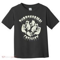 Spooky Ghost Cat Paranormal Funny Activity Toddler T-Shirt thumb 0