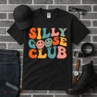 Silly Goose Club Silly Goose Meme Smile Face Trendy Costume Tall T-Shirt thumb 3