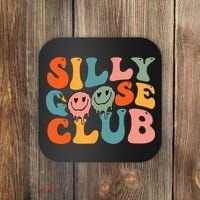 Silly Goose Club Silly Goose Meme Smile Face Trendy Costume Coaster thumb 0