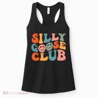 Silly Goose Club Silly Goose Meme Smile Face Trendy Costume Women's Tank Top thumb 0