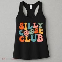 Silly Goose Club Silly Goose Meme Smile Face Trendy Costume Women's Tank Top thumb 3