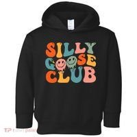 Silly Goose Club Silly Goose Meme Smile Face Trendy Costume Toddler Hoodie thumb 0