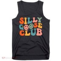 Silly Goose Club Silly Goose Meme Smile Face Trendy Costume Tank Top thumb 0