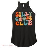 Silly Goose Club Silly Goose Meme Smile Face Trendy Costume Women's Perfect Tri Rocker Tank thumb 0