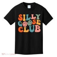 Silly Goose Club Silly Goose Meme Smile Face Trendy Costume Kids T-Shirt thumb 0
