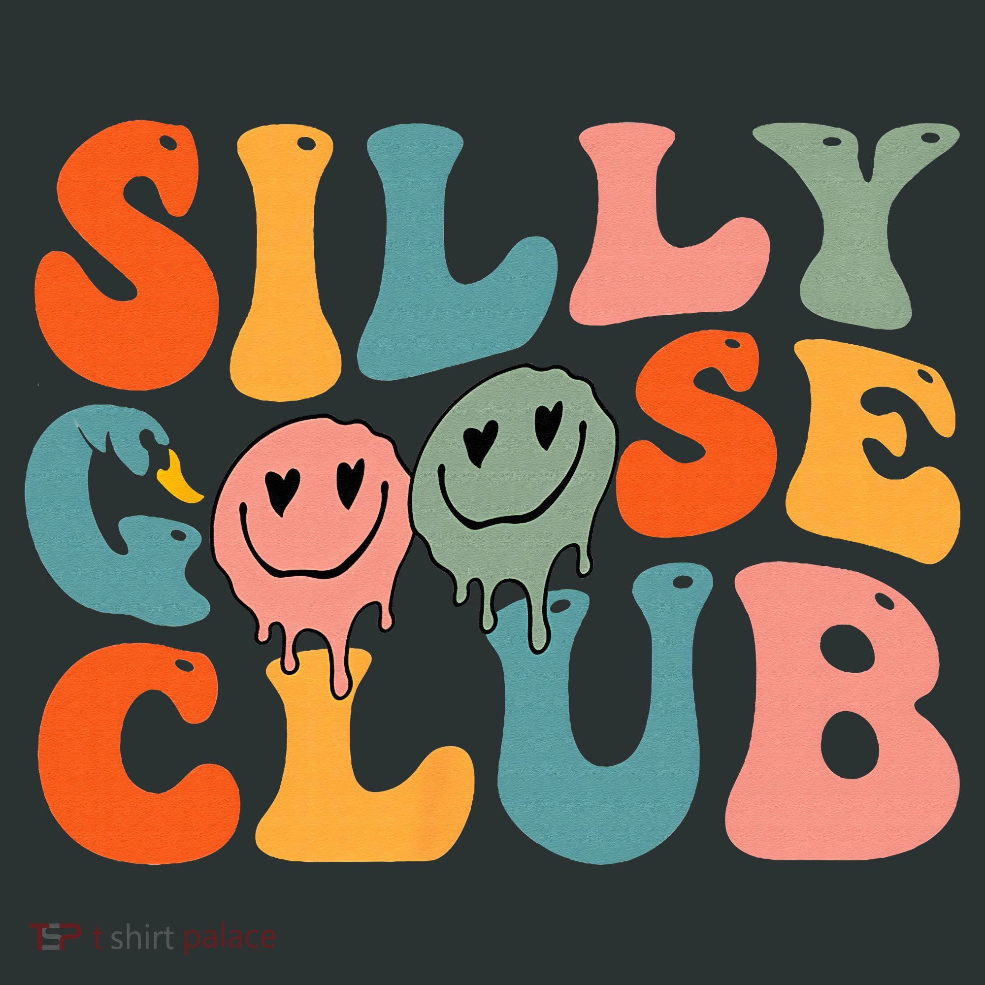 Silly Goose Club Silly Goose Meme Smile Face Trendy Costume Infant Baby Jersey Bodysuit