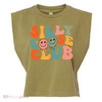 Silly Goose Club Silly Goose Meme Smile Face Trendy Costume Garment-Dyed Women's Muscle Tee thumb 0