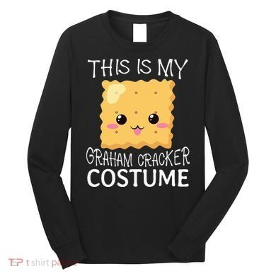 Smores Graham Cracker Camping Halloween Group Costume Long Sleeve Shirt