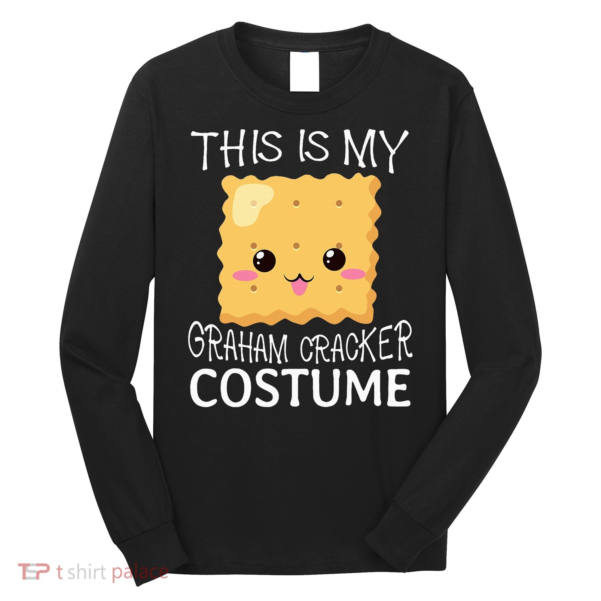 Smores Graham Cracker Camping Halloween Group Costume Long Sleeve Shirt