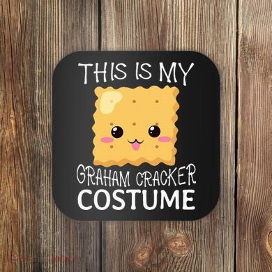 Smores Graham Cracker Camping Halloween Group Costume Coaster