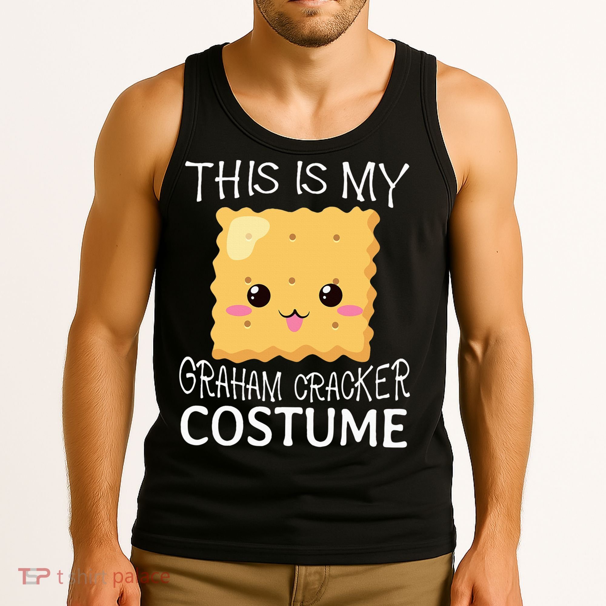 Smores Graham Cracker Camping Halloween Group Costume Tank Top