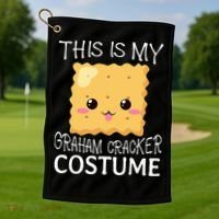 Smores Graham Cracker Camping Halloween Group Costume Golf Towel thumb 1