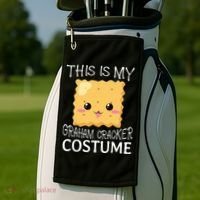 Smores Graham Cracker Camping Halloween Group Costume Golf Towel thumb 2