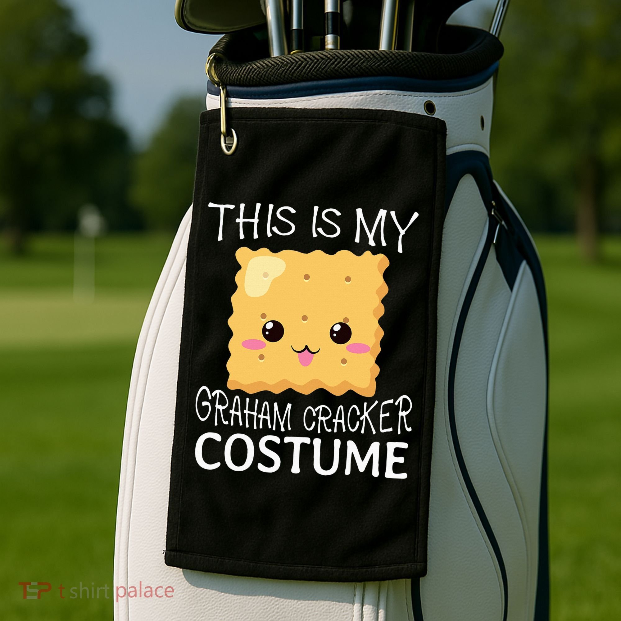 Smores Graham Cracker Camping Halloween Group Costume Golf Towel