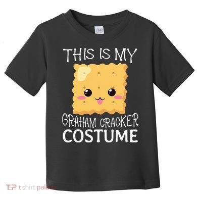 Smores Graham Cracker Camping Halloween Group Costume Toddler T-Shirt