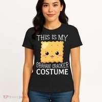Smores Graham Cracker Camping Halloween Group Costume Women's T-Shirt thumb 4