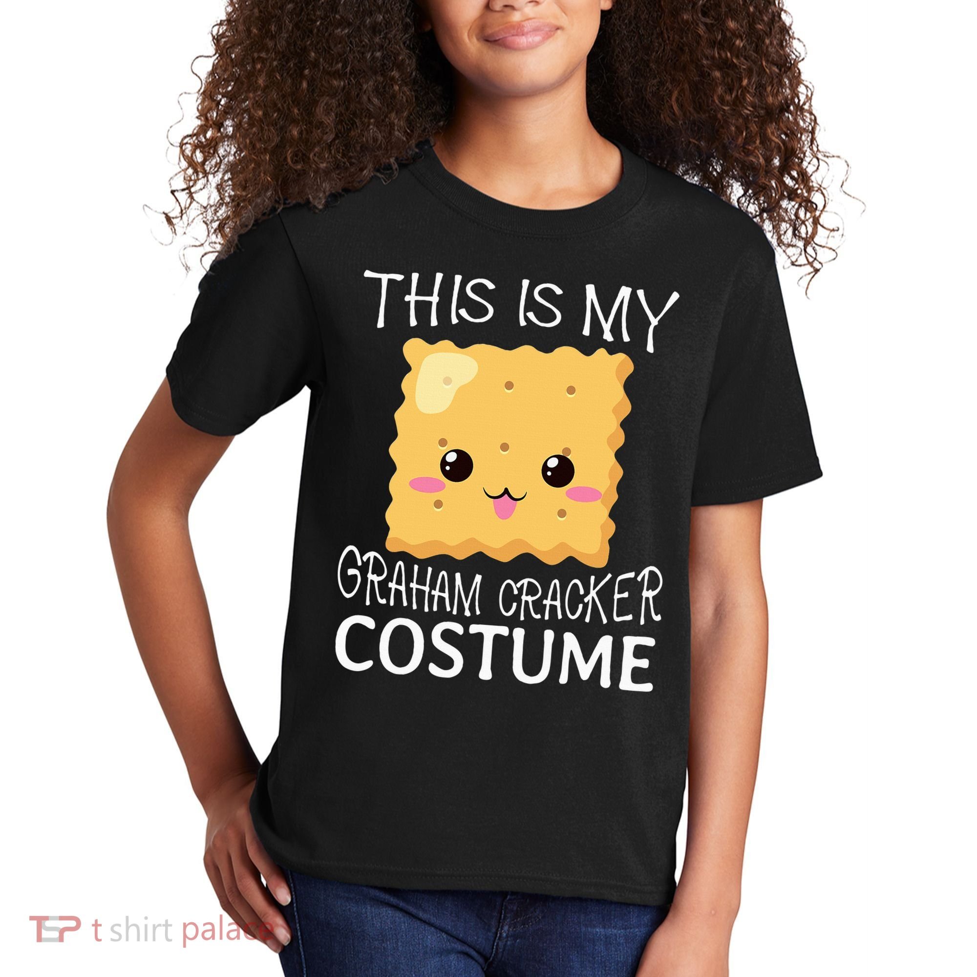 Smores Graham Cracker Camping Halloween Group Costume Kids T-Shirt