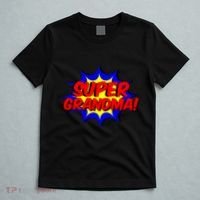 Super Grandma Comic Book Style Gift Superhero T-Shirt thumb 5