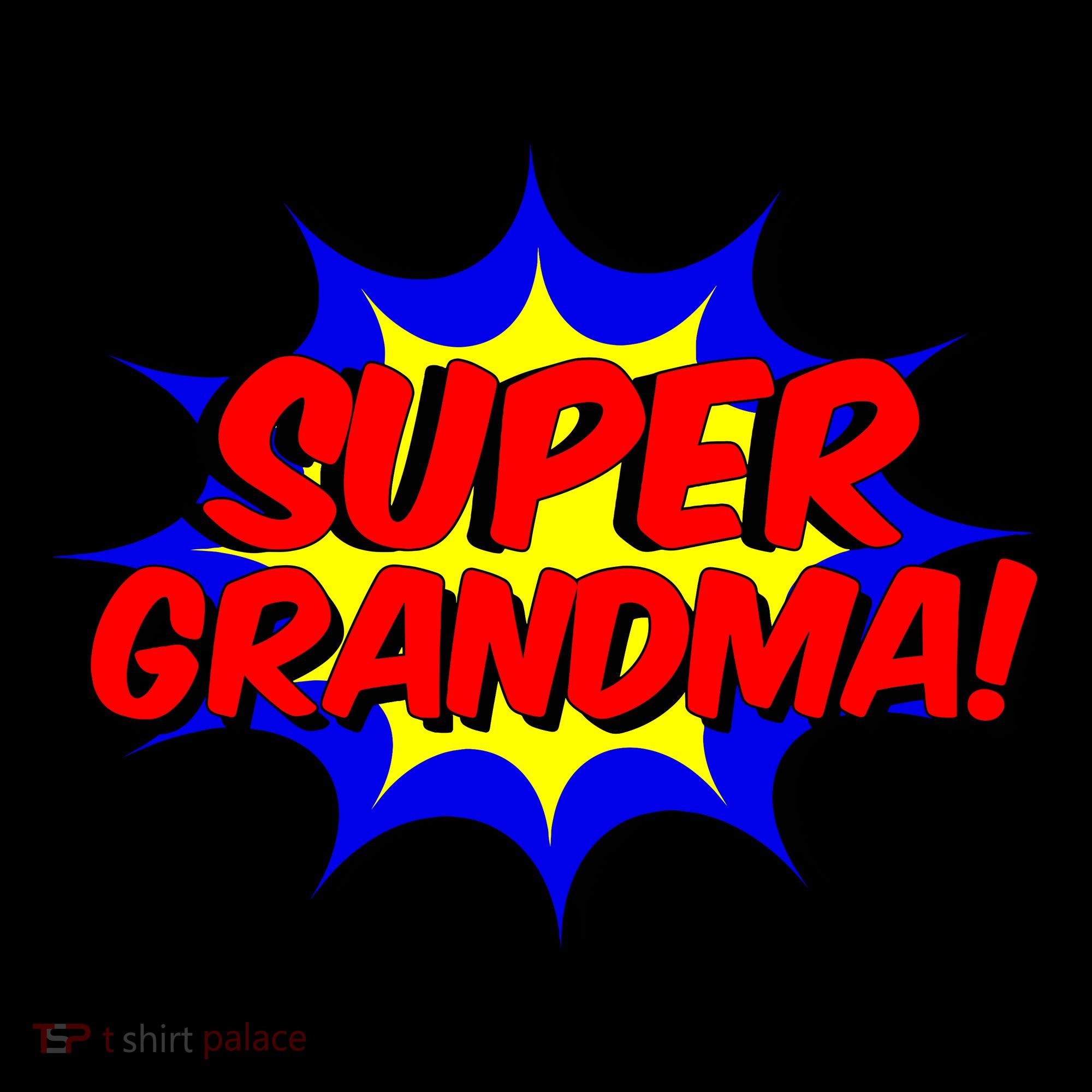 Super Grandma Comic Book Style Gift Superhero Women's Hoodie
