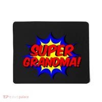 Super Grandma Comic Book Style Gift Superhero Mousepad thumb 0