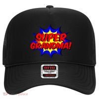 Super Grandma Comic Book Style Gift Superhero Hat thumb 0