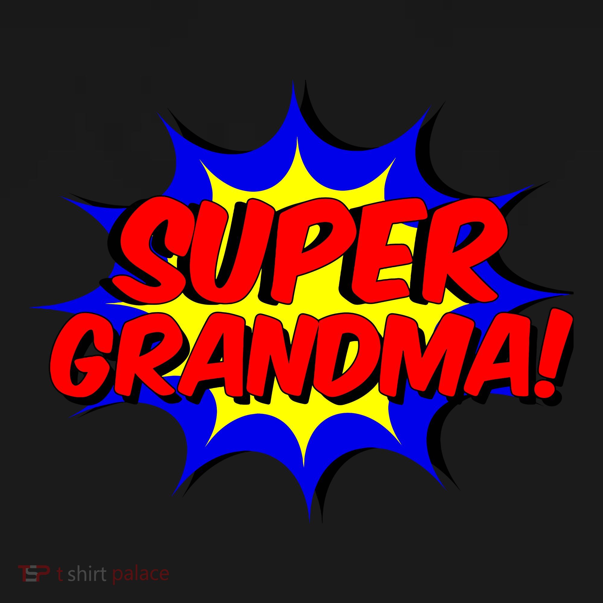 Super Grandma Comic Book Style Gift Superhero Toddler Hoodie