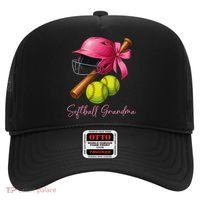 Softball Grandma Coquette Bow Funny Bow Softball Grandma Hat thumb 0