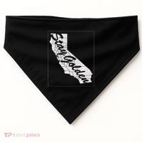 Stay Golden California State USA-Made Doggie Bandana thumb 0