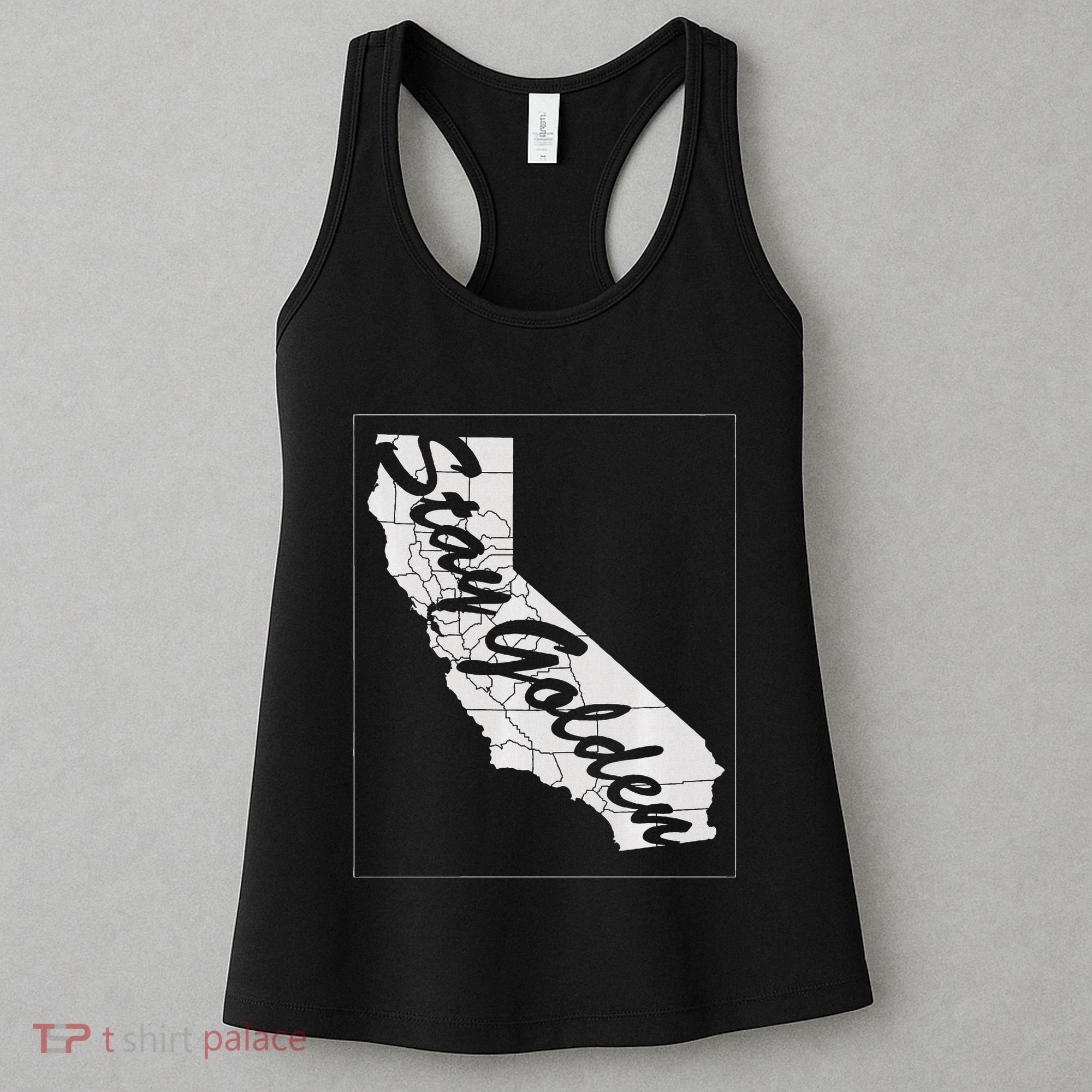Stay Golden California State Women's Tank Top