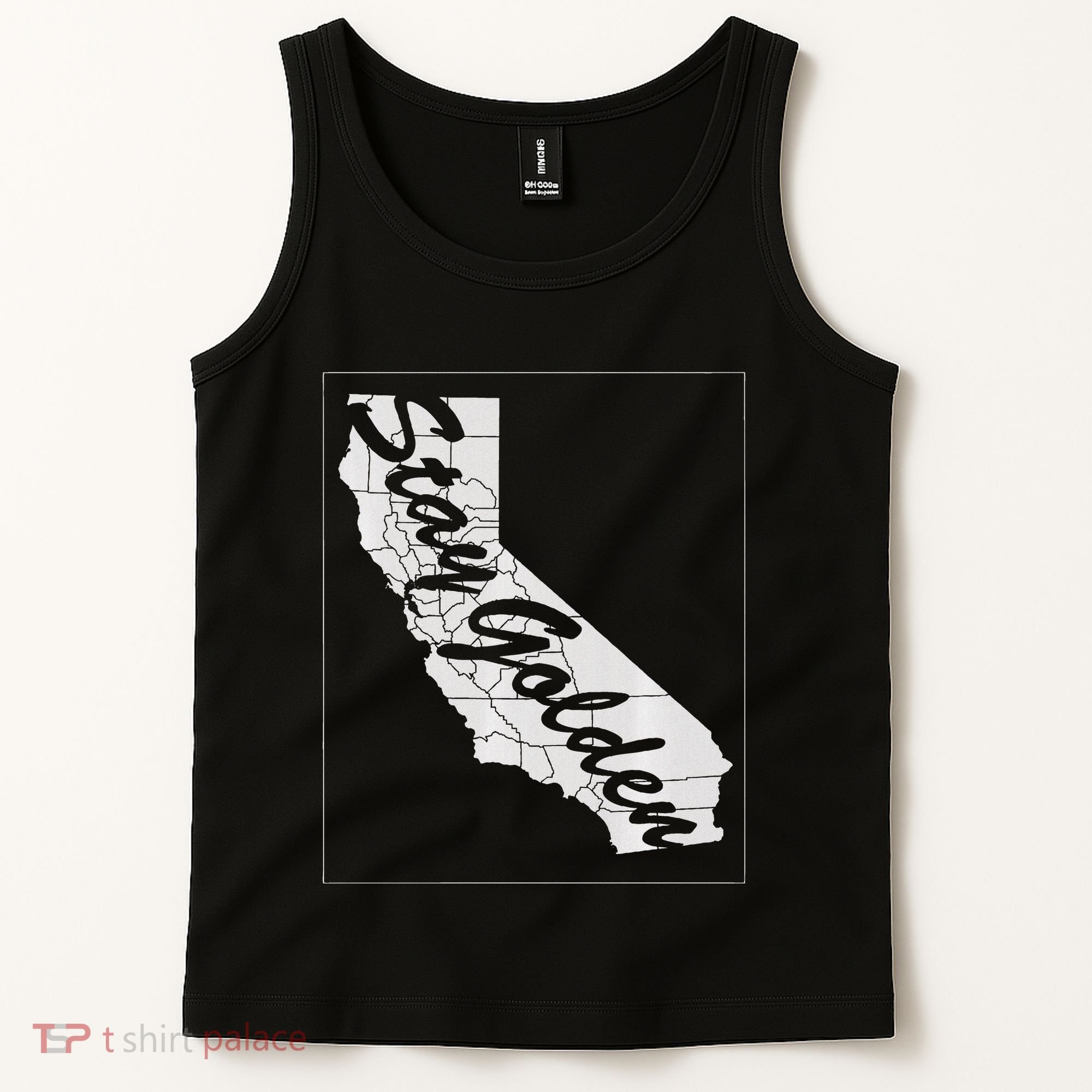 Stay Golden California State Tank Top
