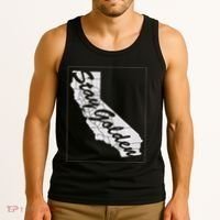 Stay Golden California State Tank Top thumb 3