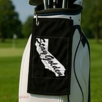 Stay Golden California State Golf Towel thumb 2