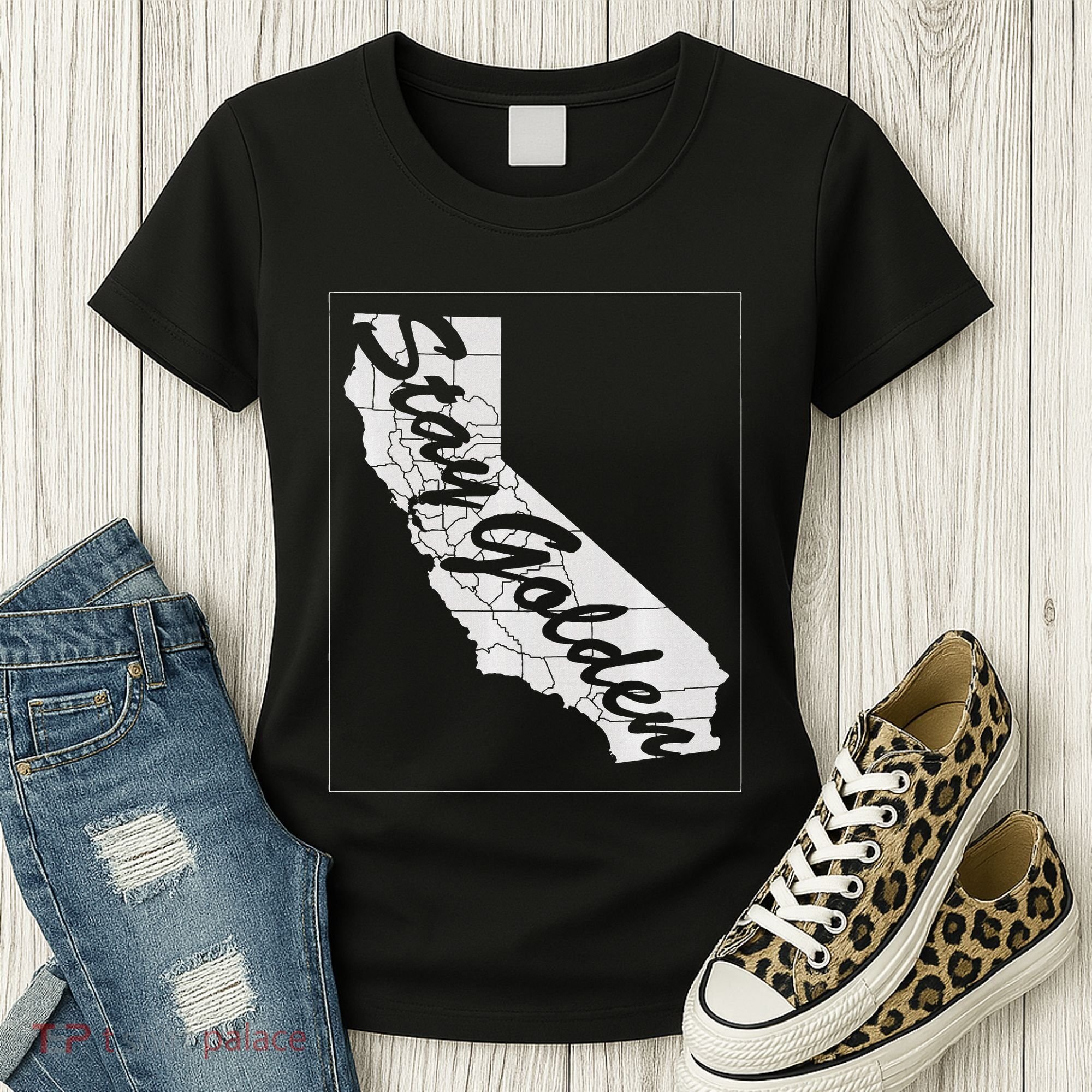 Stay Golden California State Women's T-Shirt