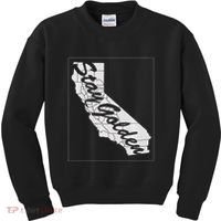 Stay Golden California State Kids Sweatshirt thumb 0