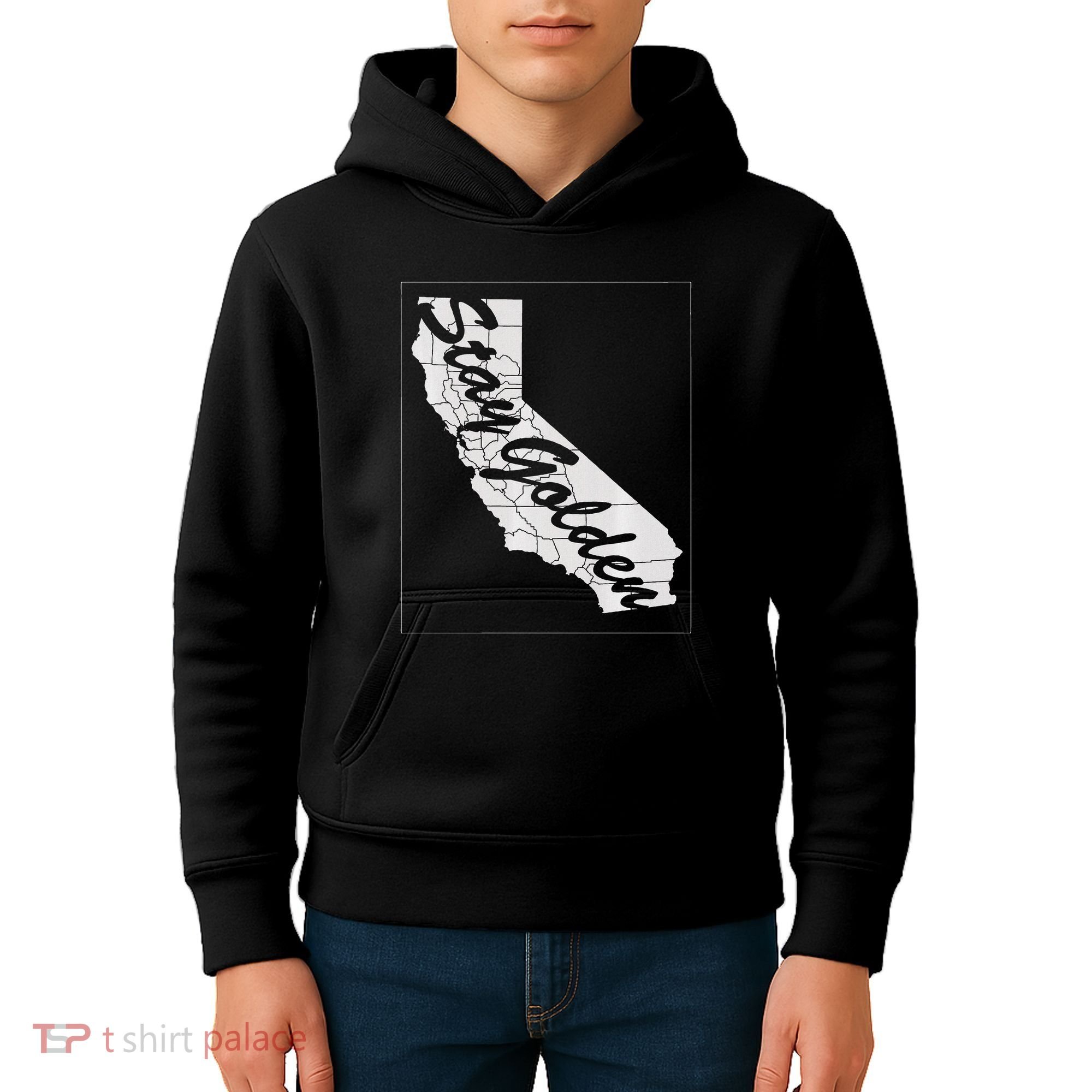 Stay Golden California State Kids Hoodie
