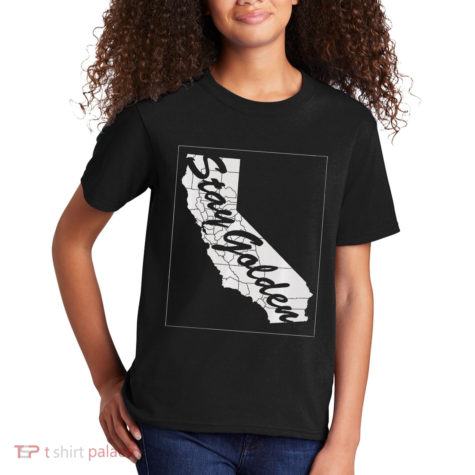Stay Golden California State Kids T-Shirt