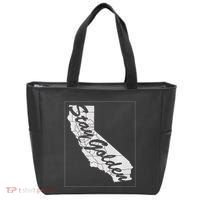 Stay Golden California State Tote Bag thumb 0