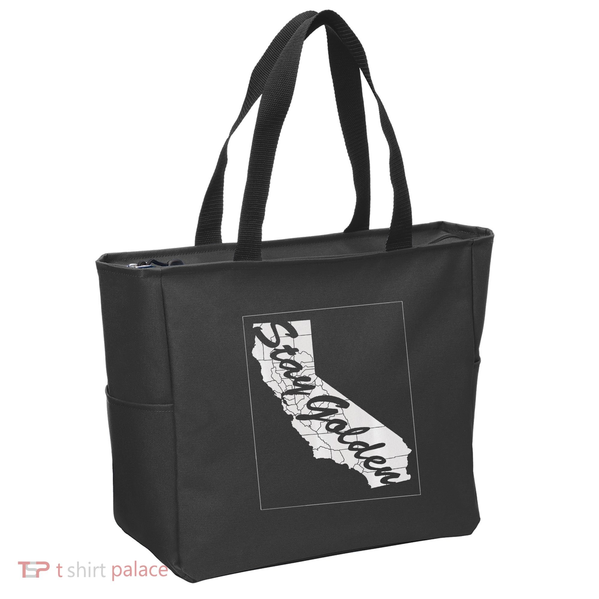Stay Golden California State Tote Bag