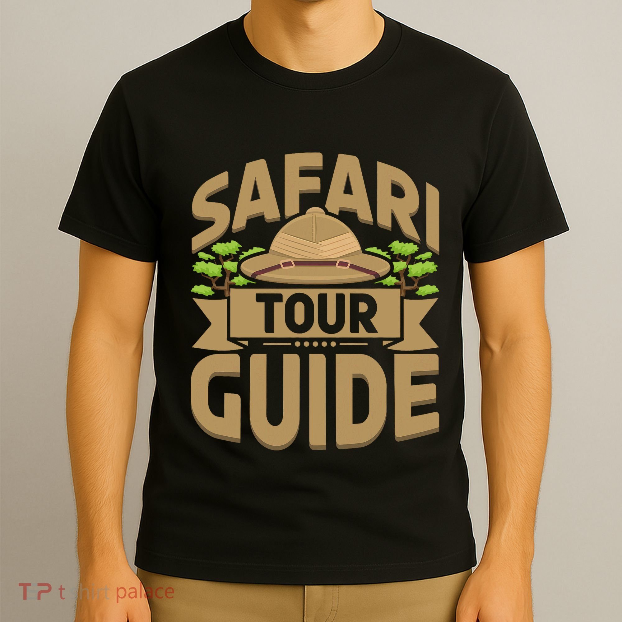Safari Guide Costume Africa Zoo Outfit Safari T-Shirt