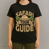 Safari Guide Costume Africa Zoo Outfit Safari T-Shirt thumb 4