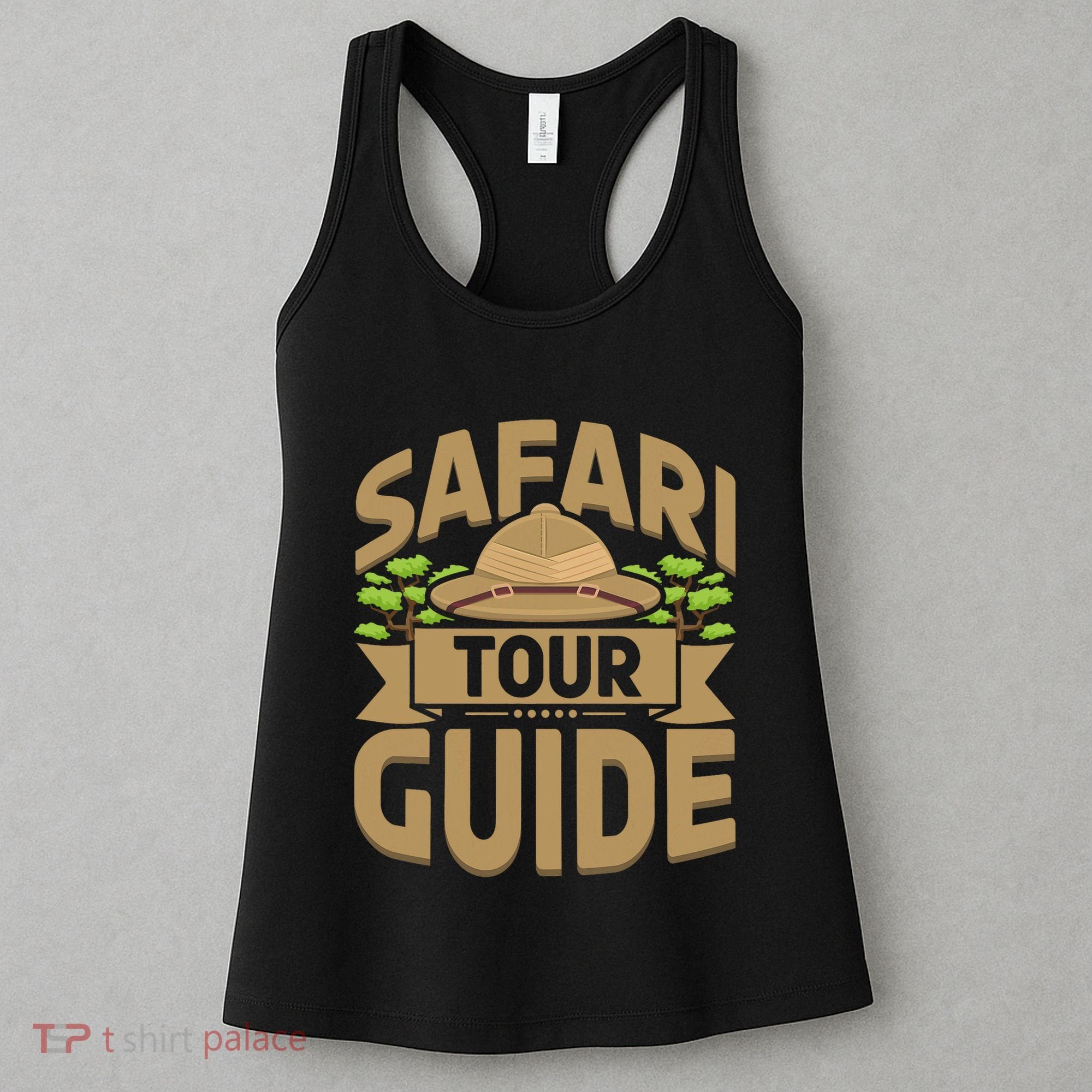 Safari Guide Costume Africa Zoo Outfit Safari Women's Tank Top