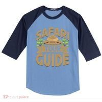 Safari Guide Costume Africa Zoo Outfit Safari Raglan Baseball Sleeve Shirt thumb 0